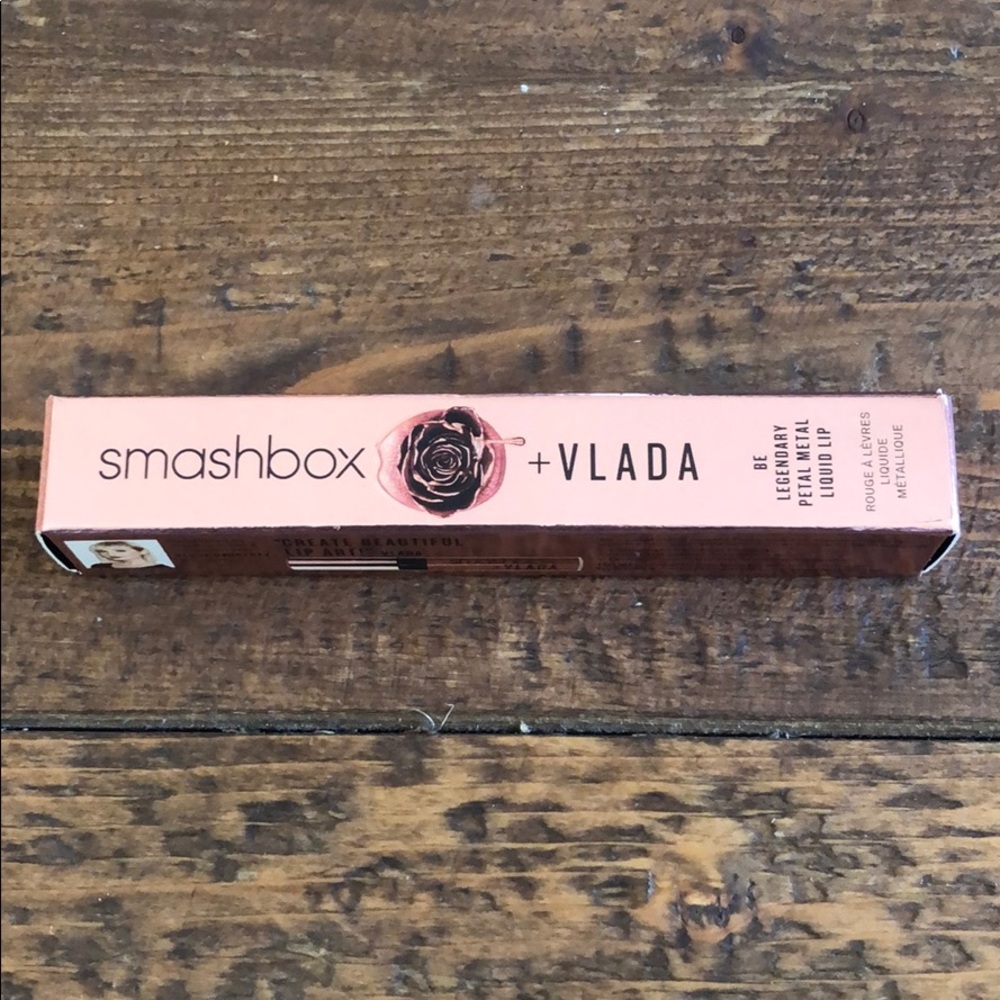 Smashbox + Vlada liquid lipstick in “Xo, Vlada”